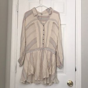 Free people tie waist dress